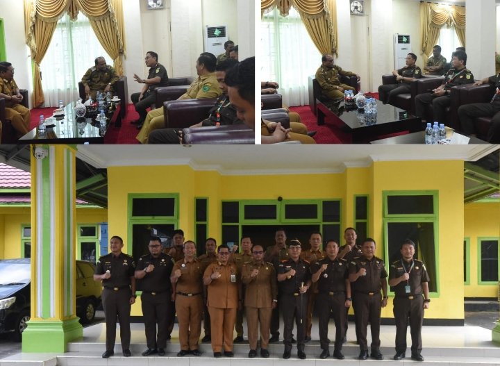 Pj Walikota Padangsidimpuan Sambut Audiensi Kajari Baru,Letnan Dalimunthe : Selamat Datang Dr Lambok Marisi dan Selamat Bertugas