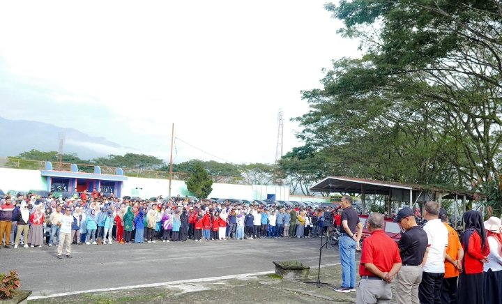 Apel dan  Goro Bersama Dalam Rangka Persiapan Bupati Solok Cup Tahun 2023