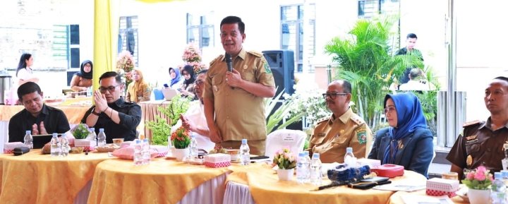 Bupati Simalungun dan Wakil Bupati Hadiri Rakor Forkompinda