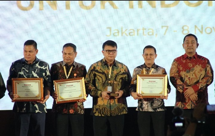 Kemenkumham Raih Penghargaan Terbaik I ITKP