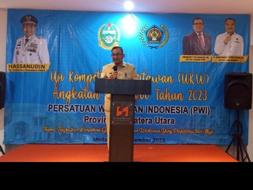 Pj Gubernur Sumut Harapkan UKW Terus Lahirkan Wartawan yang Kompeten