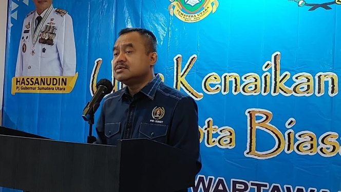 PWI Sumut Gelar Ujian Kenaikan Tingkat, Farianda Putra Sinik: Anggota Biasa PWI Sumut Status Terdaftar BPJS Ketenagakerjaan