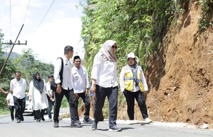 Kucurkan Dana Rp 12 M, Pemkab Madina Maksimalkan Perbaikan Jalan Pagur-Banjar Lancat
