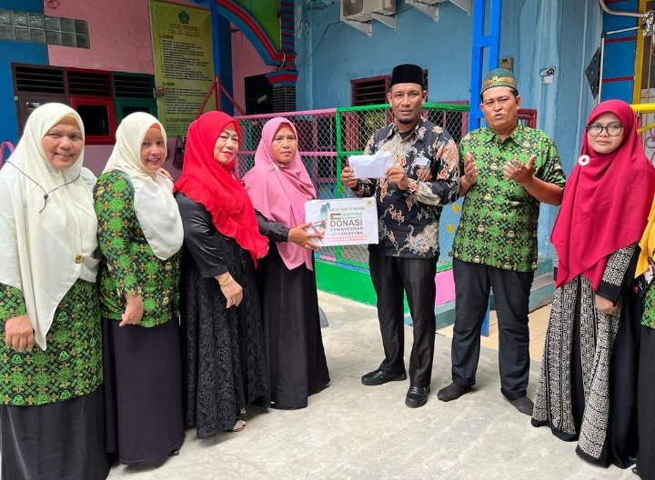 PC dan PD IGRA Deli Serdang Salurkan Donasi Untuk Palestina ke DD Waspada