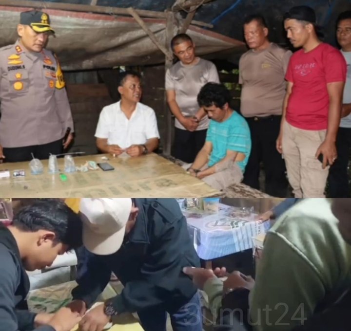 Kapolres Padangsidimpuan Grebek Lapak Narkoba, AKBP Dudung Setyawan : Jangan Coba-Coba Ini Program Prioritas Kita