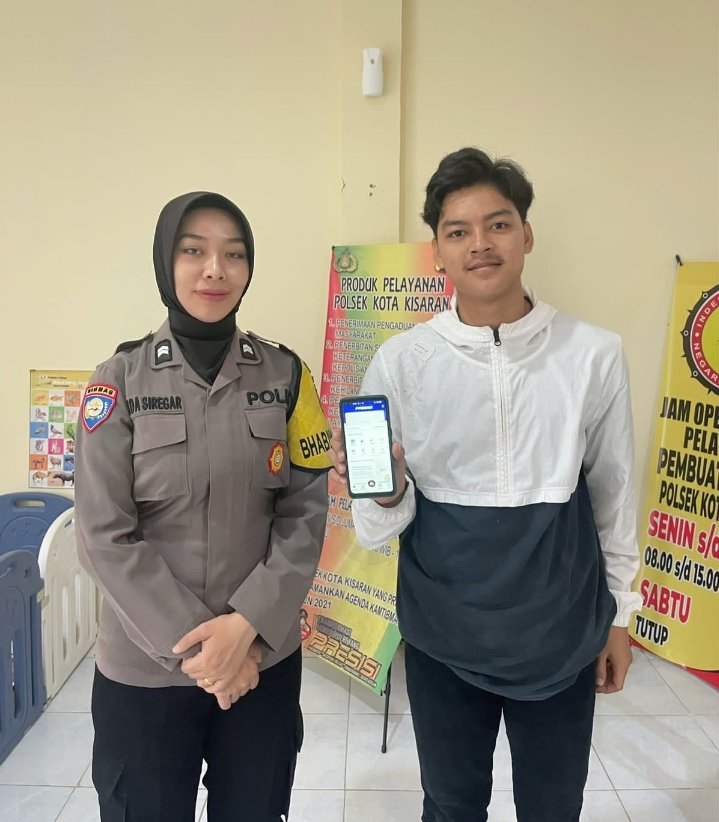 Polsek Kota Kisaran Timur Sosialisasikan Aplikasi Super App Presisi untuk Meningkatkan Kepedulian Kamtibmas