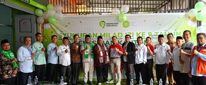 IZI Sumut Gelar Syukuran Milad Ke-9 dan Resmikan Kantor Baru di Medan