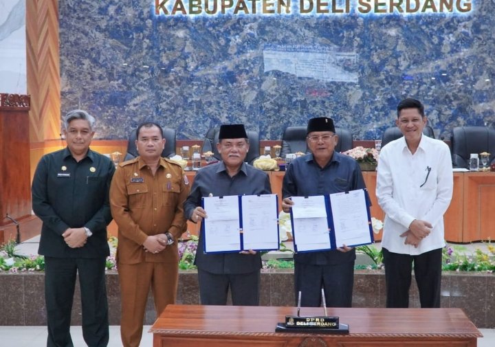DPRD Setujui KUA-PPAS R-APBD Deli Serdang 2024