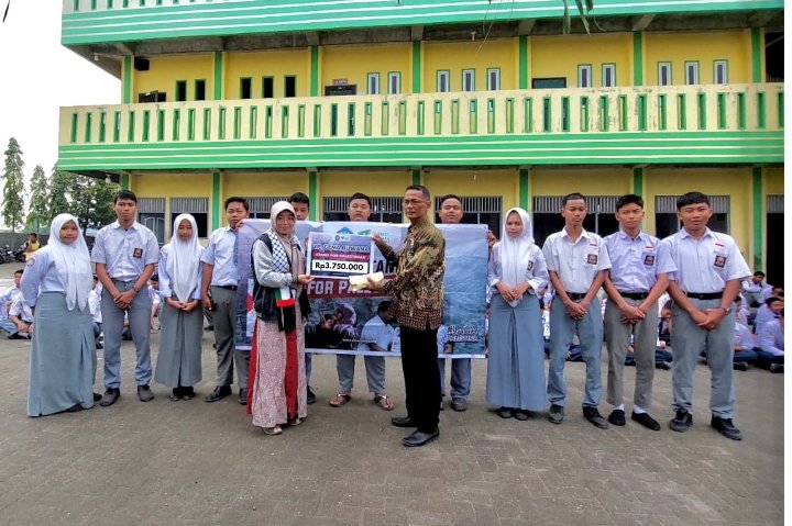 Lewat DD Waspada, Yaspen Gema Buwana Salurkan Donasi Palestina