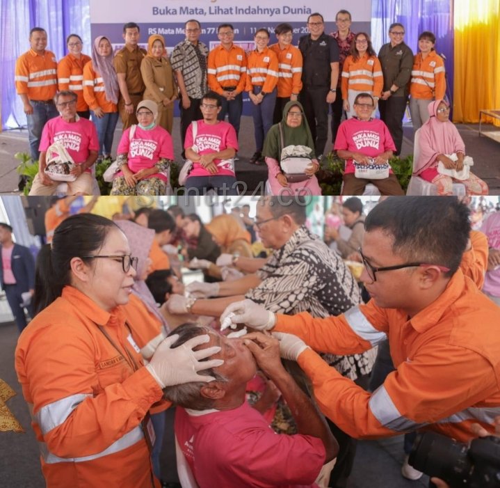 Tingkatkan Kualitas Hidup, Ribuan Warga Sumut Berhasil Jalani Operasi Katarak Gratis Tambang Emas Martabe