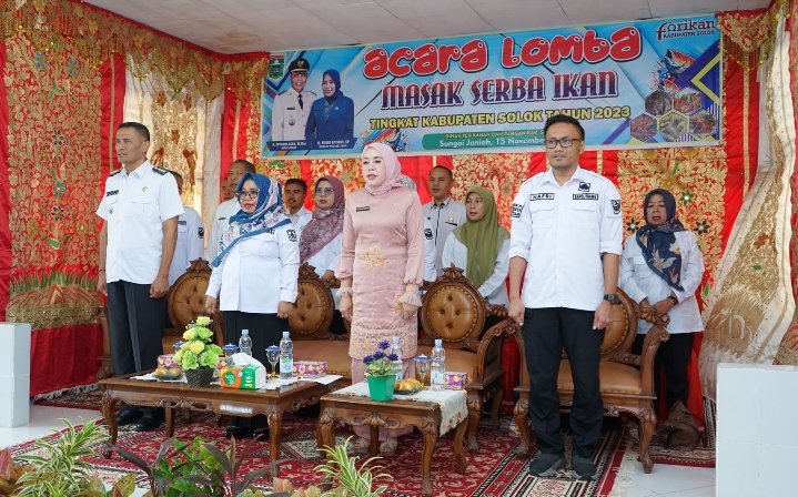Rendahnya Konsumsi Ikan Dimasyarakat, Kabupaten Solok Gelar Lomba Masak Serba Ikan Tingkat Kabupaten Solok Tahun 2023