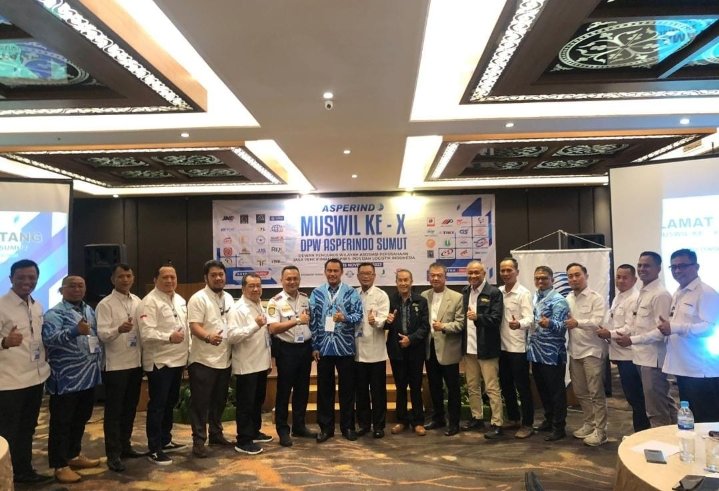 Muswil ASPERINDO SUMUT X Hasilkan Era Baru Dalam Kolaborasi Dunia Logistik