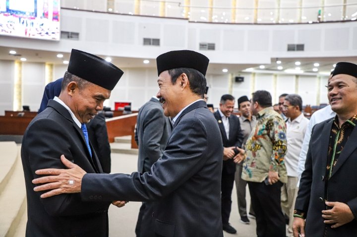 Dilantik Jadi PAW Anggota DPRD Sumut,  Â Pj Gubernur Hassanudin Ucapkan Selamat kepada Amsar Saragih