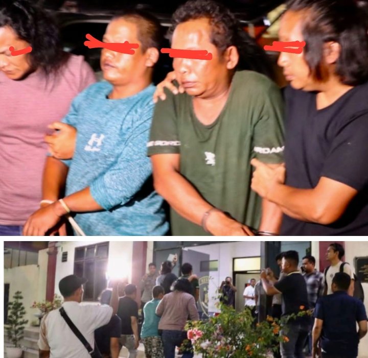 Polda Sumut Bersama Polres Belawan Tangkap Pelaku Pencurian Pipa Pertamina