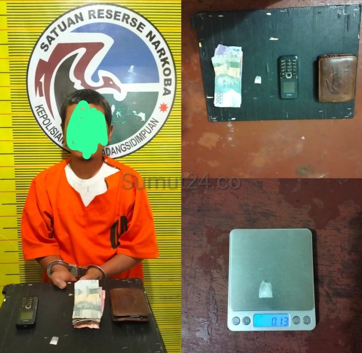 Residivis Kembali Edarkan Sabu, Polres Padangsidimpuan Langsung Gol kan