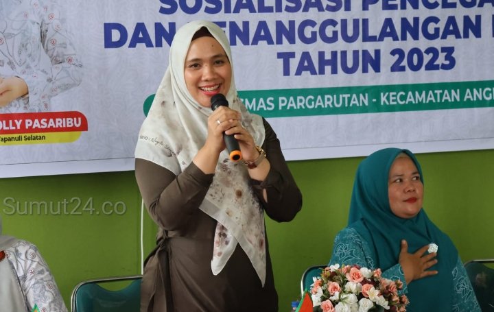 Peduli Akan Kanker, Ketua YKI Tapsel Sosialisasikan Pencegahan Kanker