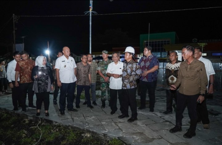 Dukung Gertanimas, Pj Gubernur Sumut Tanam Jagung di SMKN 2 Tuhemberua