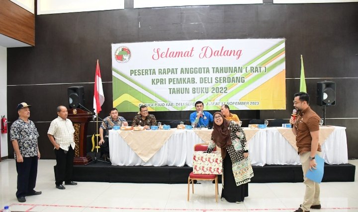 KPRI Pemkab Deli Serdang Gelar RAT Tahun Buku 2022