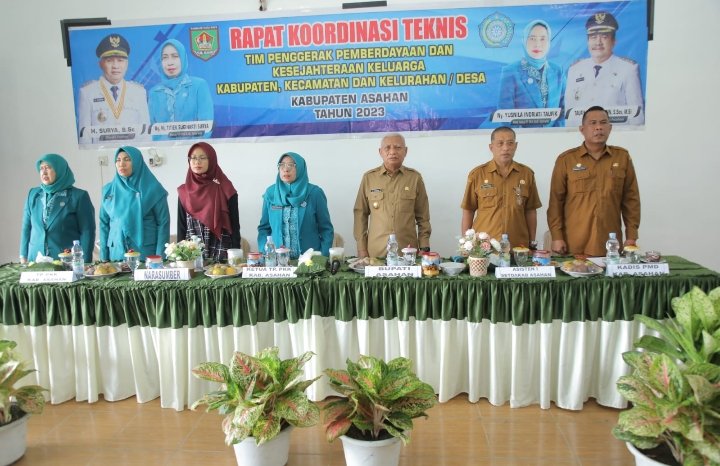 Rakornis TP. PKK Asahan di Kecamatan Aek Kuasan