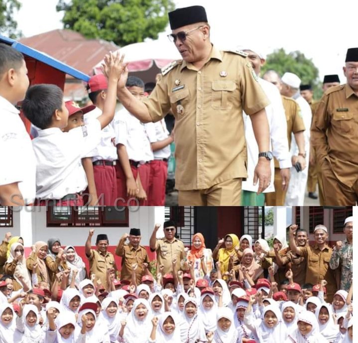 Bupati Madina Bersama Istri Resmikan MDA di Bangun Purba, Sukhairi Nasution : Awal Ilmu Didapatkan Anak Kita Dimulai dari Rumah