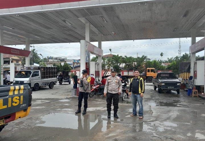 Ciptakan Situasi Kamtibmas, Polsek Air Joman Patroli R4