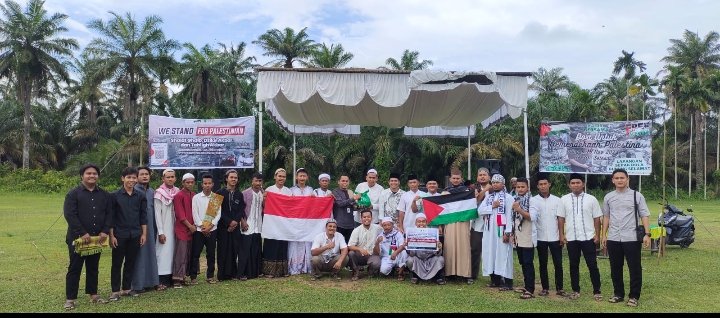 Remaja Masjid Naposo Bulung Gunung Selamat Salurkan Donasi Tahap II Untuk Palestina