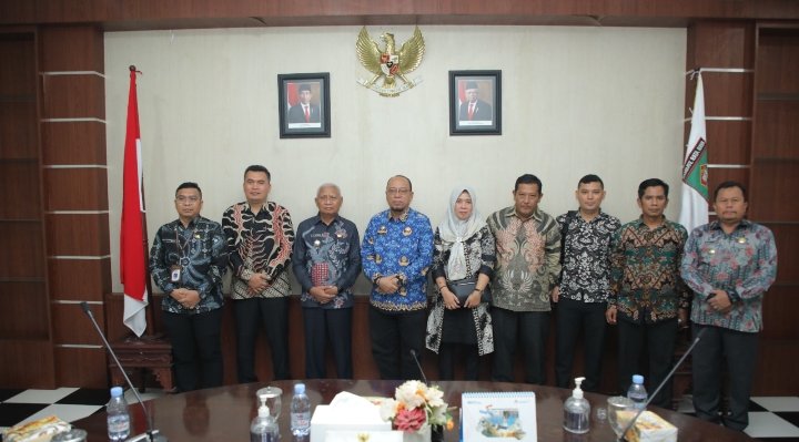 Penandatanganan NPHD Antara Pemerintah Daerah Kabupaten Asahan dengan KPU Asahan