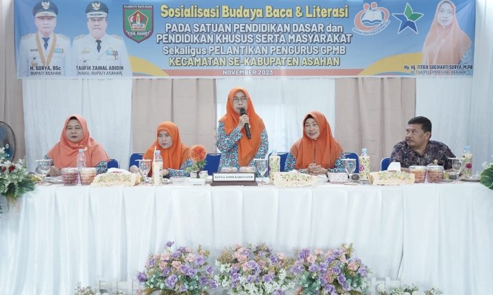 Pemkab Asahan Sosialisasi Budaya Baca dan Literasi