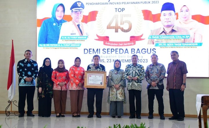 Plt Bupati Apresiasi Penghargaan Top 45 Inovasi Demi Sepeda Bagus