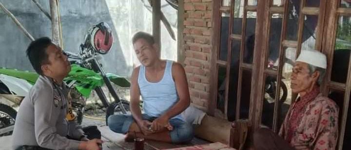 Bhabinkamtibmas Polsek Barteng Laksanakan Sosialisasi Tentang Narkoba Musuh Bersama