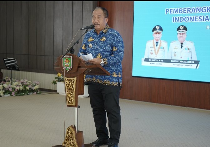 Wakil Bupati Asahan Tutup pelatihan berbasis kompetensi Tailor Made Training tahun 2023
