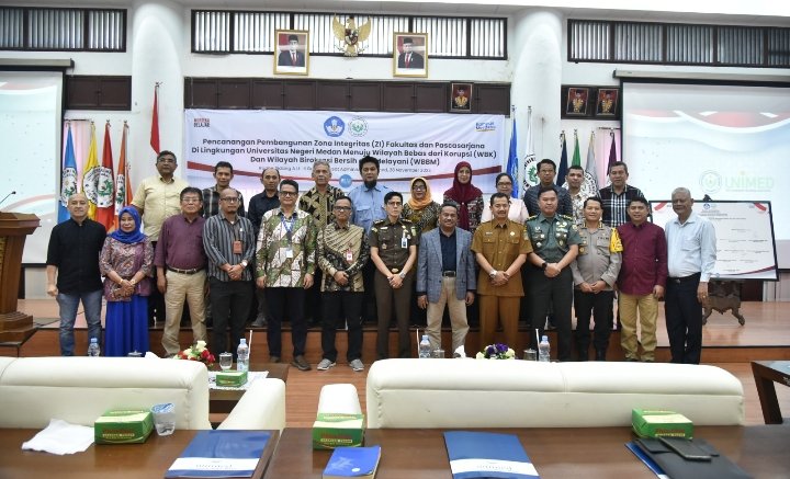 Unimed Komitmen Bangun Zona Integritas di Lingkungan Kampus