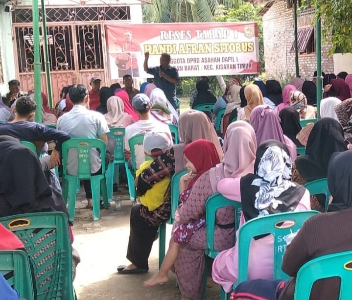 Reses Tahap 1 Handi Afran Sitorus, Banyak Masyarakat Pertanyakan Pengunaan Kompor Listrik dan Kurangnya Perhatian Pemerintah Terhadap ODGJ