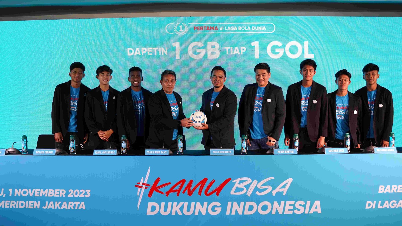 Bersama by.U, #KamuBisa Dapat 1 GB Tiap 1 Gol Untuk Semangat Indonesia di Laga Bola Dunia