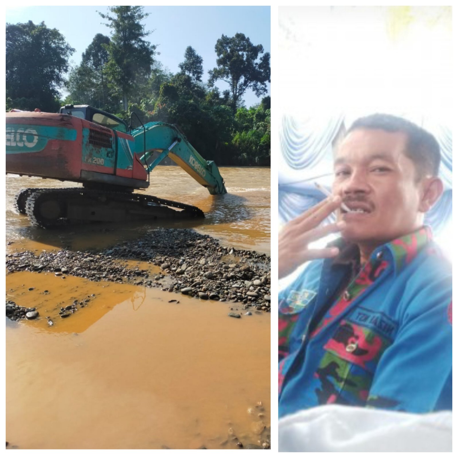 Nizar Nasution: Aktifitas Galian C Diduga Illegal di Desa Pulo Padang Madina Semakin Meresahkan Warga