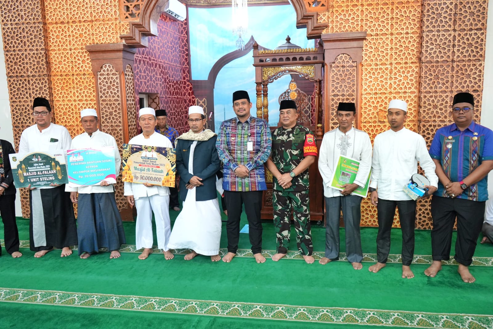 Hablum Minallah dan Hablum Minannas Menjadi Dasar Wali Kota Medan Mendorong Terwujudnya Masjid Mandiri