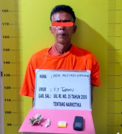 Begelek, Pria 54 Tahun Diciduk Sat Resnarkoba Polres Labusel