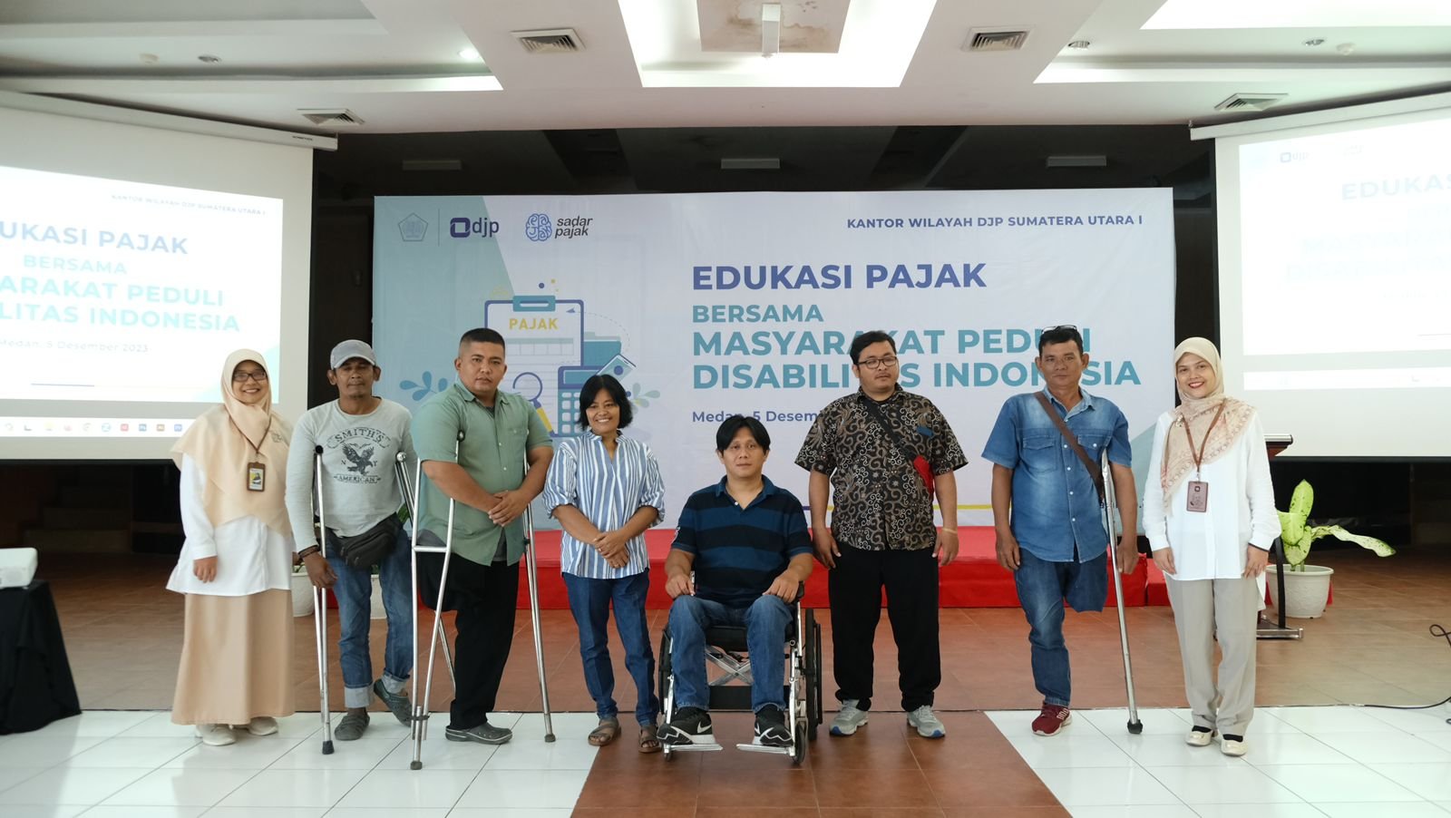 DJP Sumut I Gelar Edukasi Pajak Dalam Memperingati Hari Disabilitas