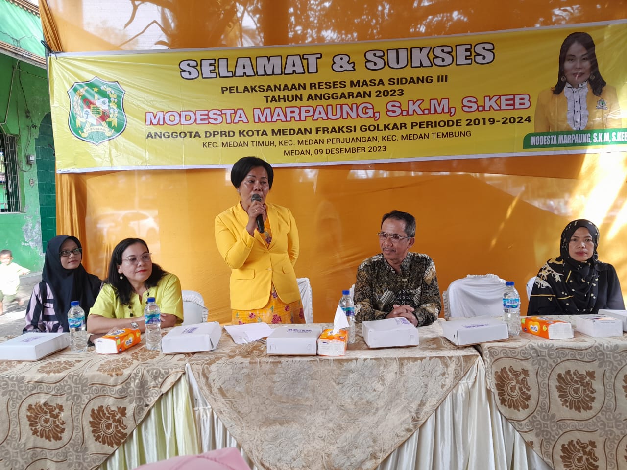 Modesta Marpaung SKM Gelar Reses di Tiga Lokasi Guna Menyerap Aspirasi Dapil III