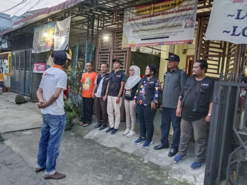 Pengawas Pemilu di Medan Laksanakan Patroli Kampanye di Malam Hari