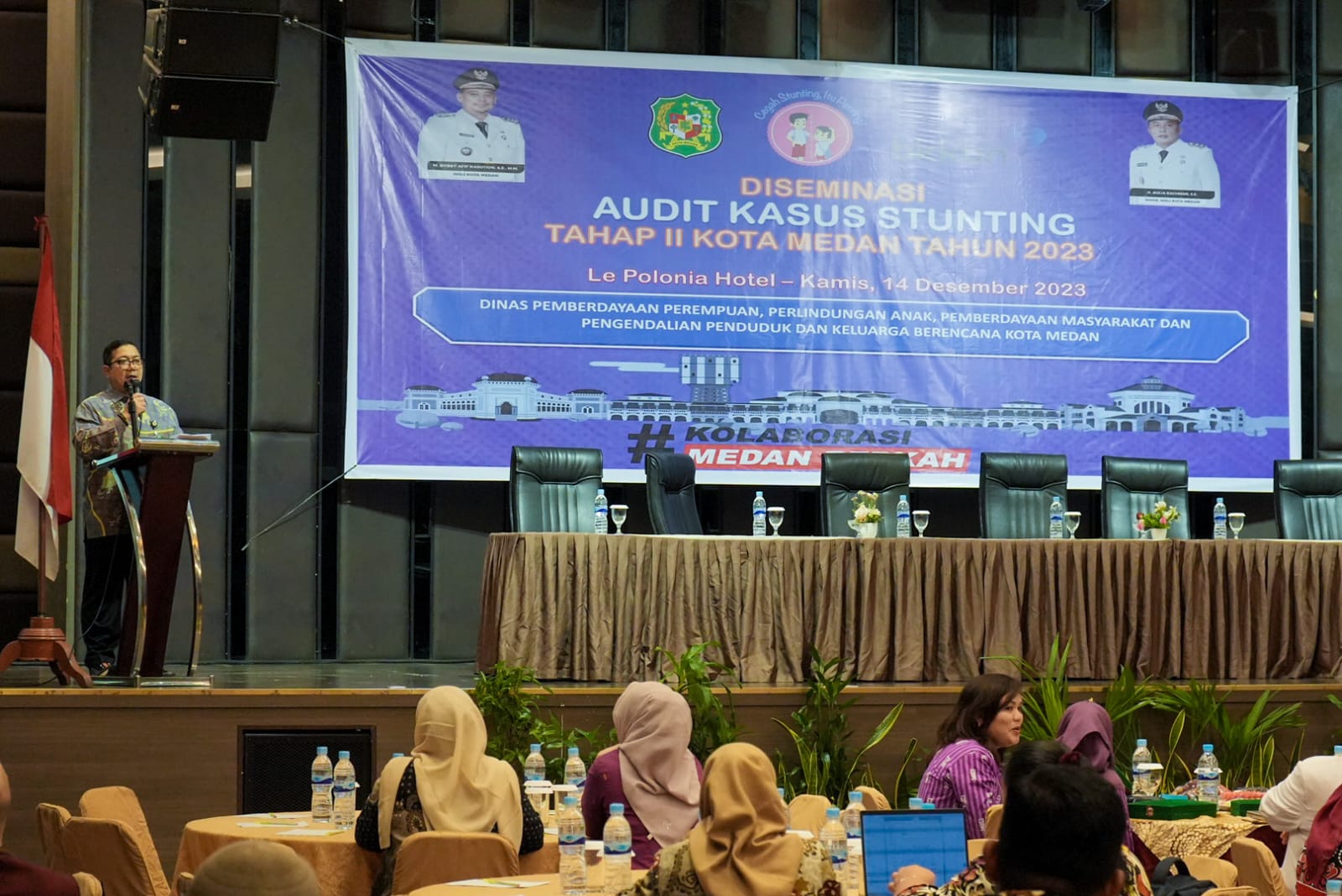 Tajamkan Rekomendasi Penanganan, Pemko Medan Gelar Diseminasi Tahap II Audit Kasus Stunting