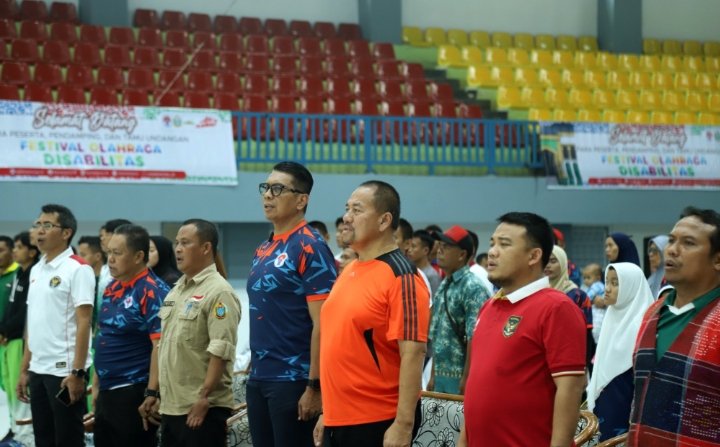 Diikuti 300 Siswa SLB, Pj Gubernur Sumut Apresiasi Festival Olahraga Disabilitas