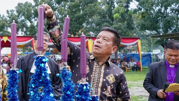 Hadiri Natal BKAG, Bupati Simalungun: Momen Natal Untuk Menyalurkan Kebaikan