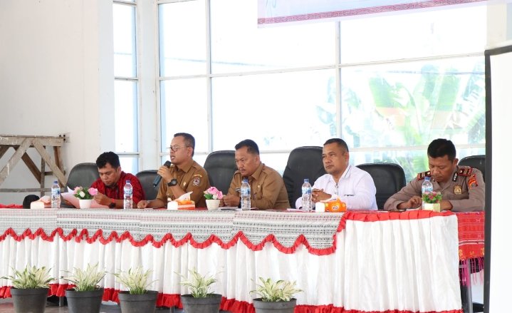 Buka Sosialisasi Cipta Kondis,i Bupati Toba : Mari Wujudkan Pemilu Damai