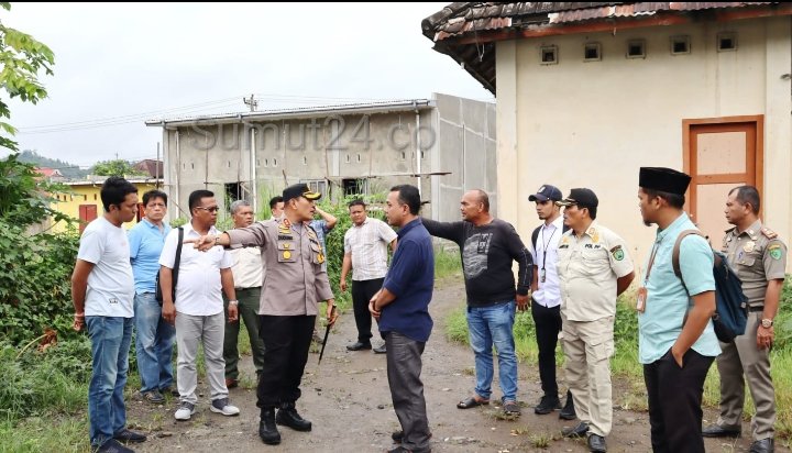 Kapolres Padangsidimpuan bersama Ketua KPU Lakukan Pemetaan, AKBP Dudung Setyawan : Antisipasi PSU di Pemilu 2024
