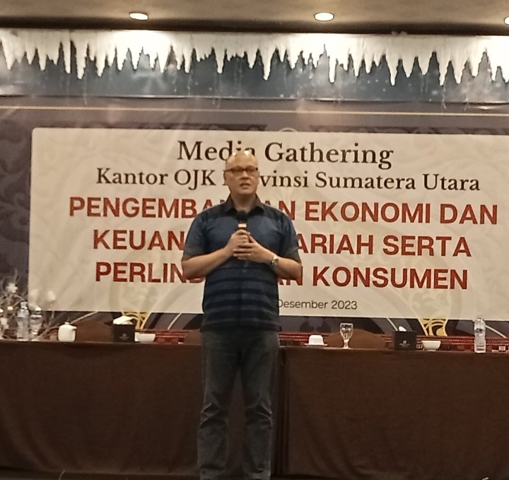 Deputi Direktur OJK Sumut Anton Purba: Kemitraan OJK dan Media Terus Ditingkatkan di 2024