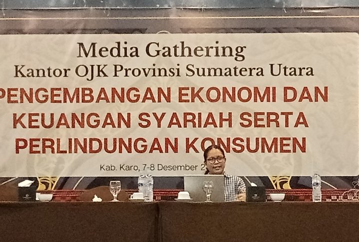 Raya D Theresia : OJK Sumut Terima 922 Pengaduan di 2023, Pengaduan Bisa Disampaikan Melalui Aplikasi APPK