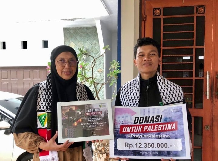 IKWASU Salurkan Donasi Palestina Rp12 Juta Melalui DD Waspada