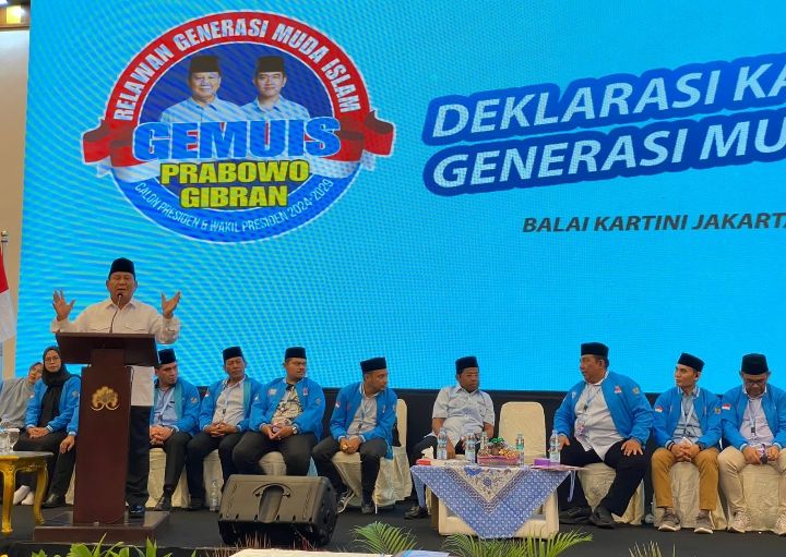 Relawan Kaukus Gemuis Deklarasikan Dukung Prabowo-Gibran