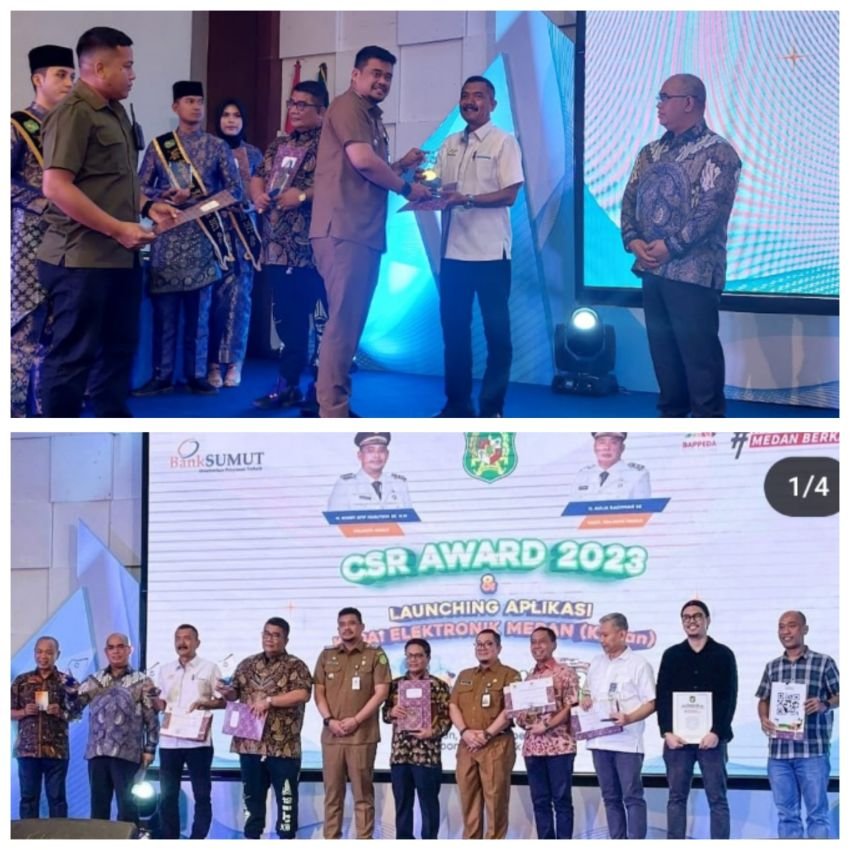 PTPN IV Regional I Raih Penghargaan Terbaik II CSR AWARD 2023